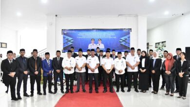 Bupati Boltim Oskar Manoppo lantik 22 pejabat