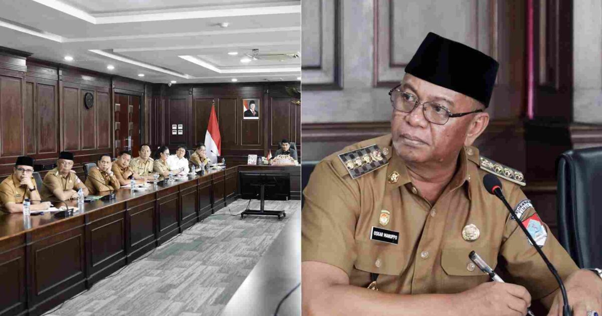 Bupati Boltim Oskar Manoppo menghadiri Rakorev RKPD Sulut 2025