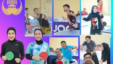 Hasil turnamen tenis meja ASN Boltara
