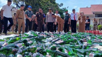 Kejari Kotamobagu musnahkan barang bukti