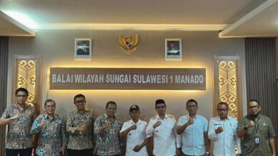 Penanganan abrasi Pantai Bolangitang II