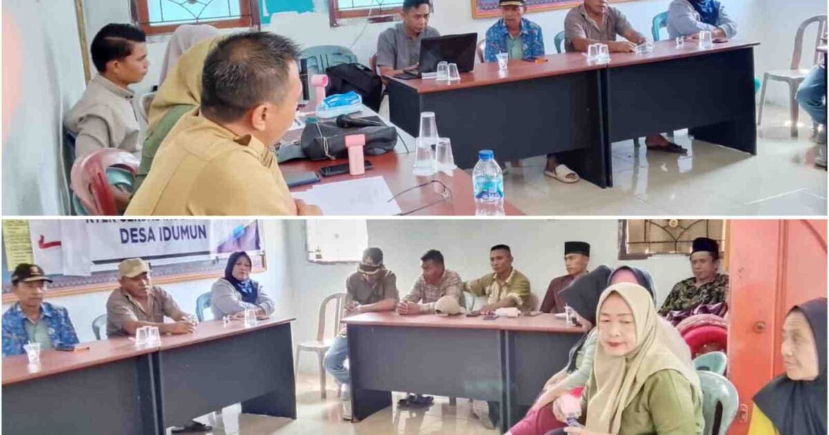 Musyawarah Desa Idumun 2025 untuk penyesuaian APBDes