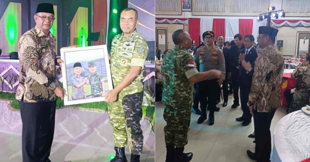 Oskar Manoppo menghadiri sertijab Pangdam XIII Merdeka