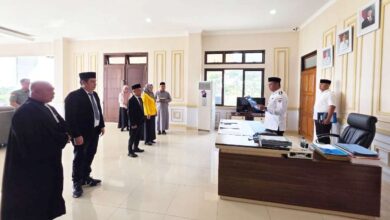 Oskar Manoppo melantik penyuluh pertanian di Boltim