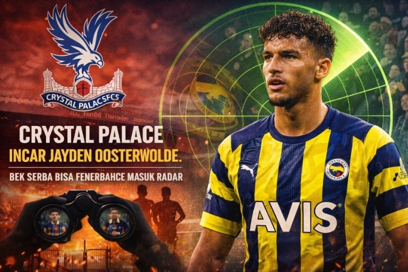 Crystal Palace incar Jayden Oosterwolde
