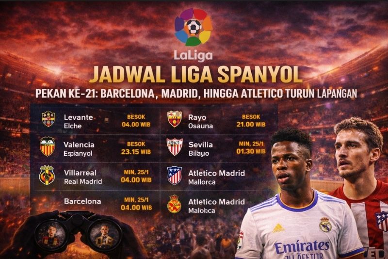 Jadwal Liga Spanyol