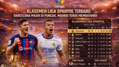 Klasemen Liga Spanyol terbaru