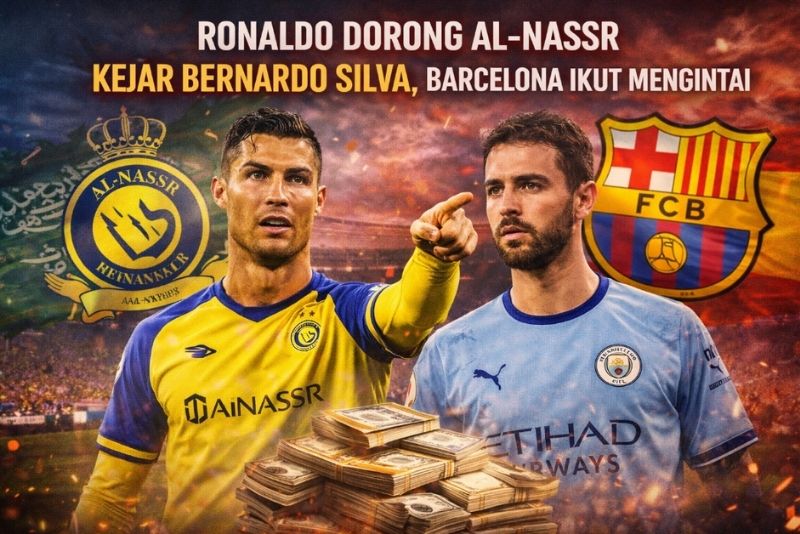 Ronaldo dorong Al-Nassr