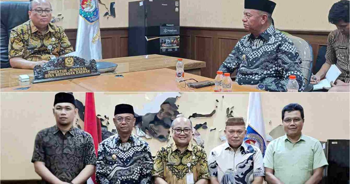 Bupati Boltim Oskar Manoppo audiensi dengan Kemendagri membahas penguatan keuangan daerah