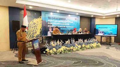 Bupati Boltim Oskar Manoppo membuka Workshop Penyusunan LPPD Tahun 2025