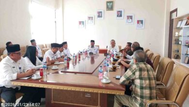 Bupati Boltim Oskar Manoppo menjelaskan penyelesaian polemik HGU PT KAC