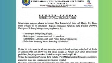 gangguan layanan air PDAM Tirta Bukaka