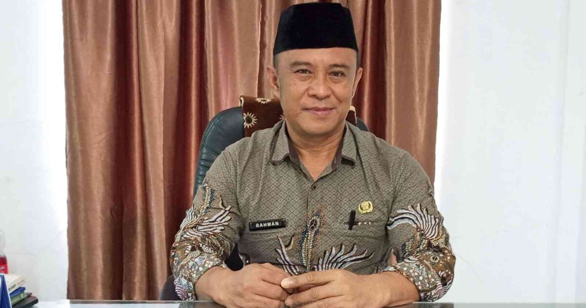 Kepala Dinas PMD Boltim Rahman Hulalata menjelaskan larangan Dana Desa 2026