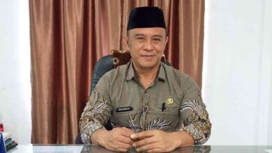 Kepala Dinas PMD Boltim Rahman Hulalata menjelaskan larangan Dana Desa 2026