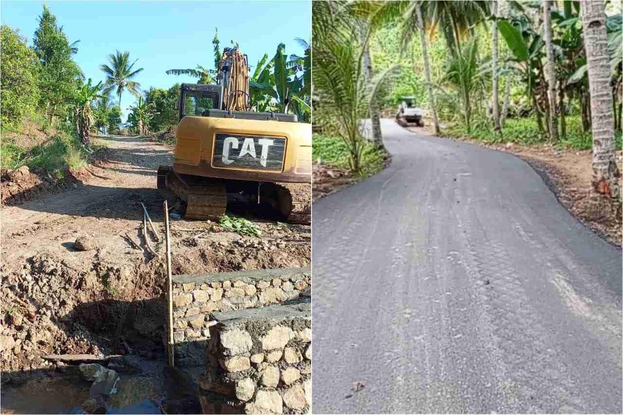 Jalan perkebunan Tongkaina Boltim usai pengaspalan