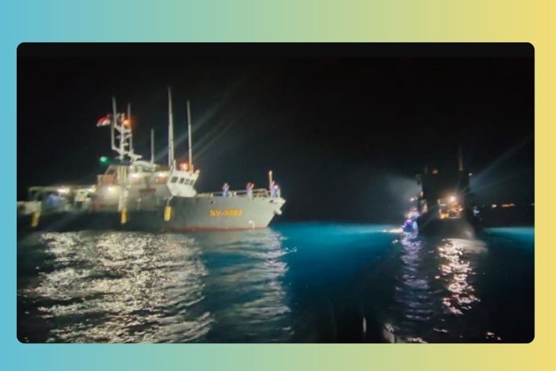 Evakuasi nelayan hilang di Selat Lembeh