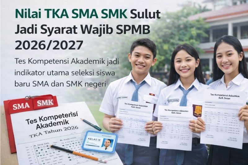 Nilai TKA SMA SMK Sulut