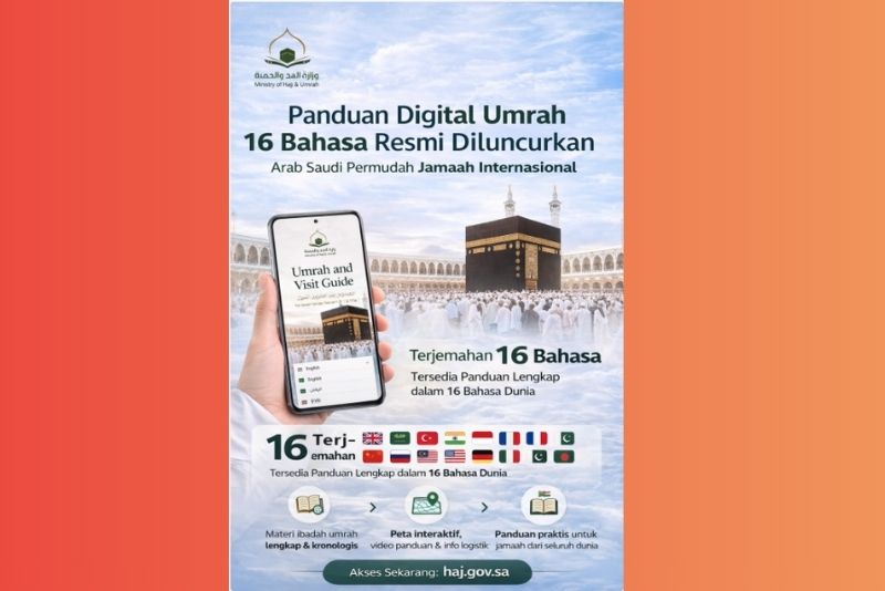 Panduan digital umrah 16 bahasa