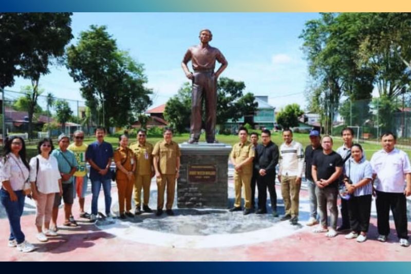 Penataan Taman Lapangan Bantik Manado