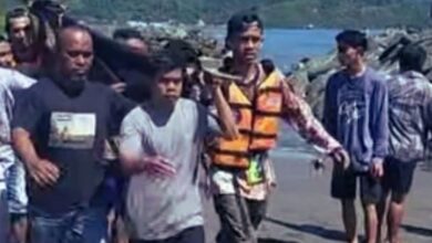 bocah tewas terseret ombak