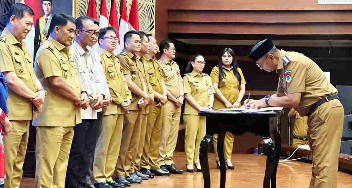 Bupati Boltim Oskar Manoppo menghadiri High Level Meeting BI Sulut terkait inflasi pangan