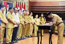 Bupati Boltim Oskar Manoppo menghadiri High Level Meeting BI Sulut terkait inflasi pangan