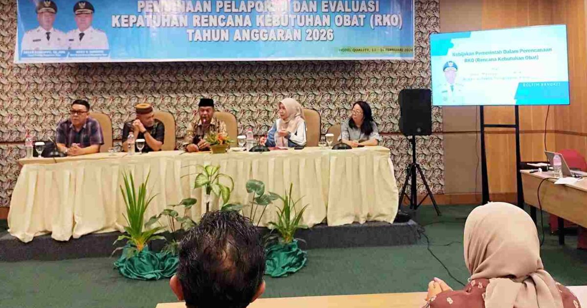 Bupati Boltim Oskar Manoppo saat penutupan RKO di Manado