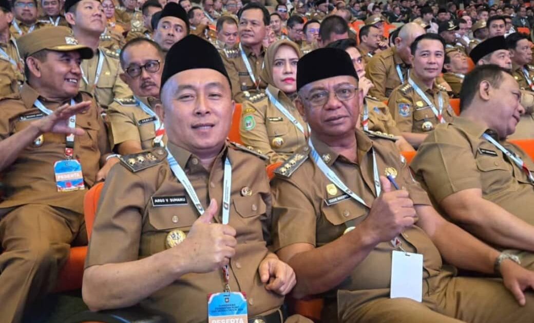 Bupati dan Wakil Bupati (Wabup) Boltim hadiri Rakornas Pemerintah Pusat dan Daerah 2026