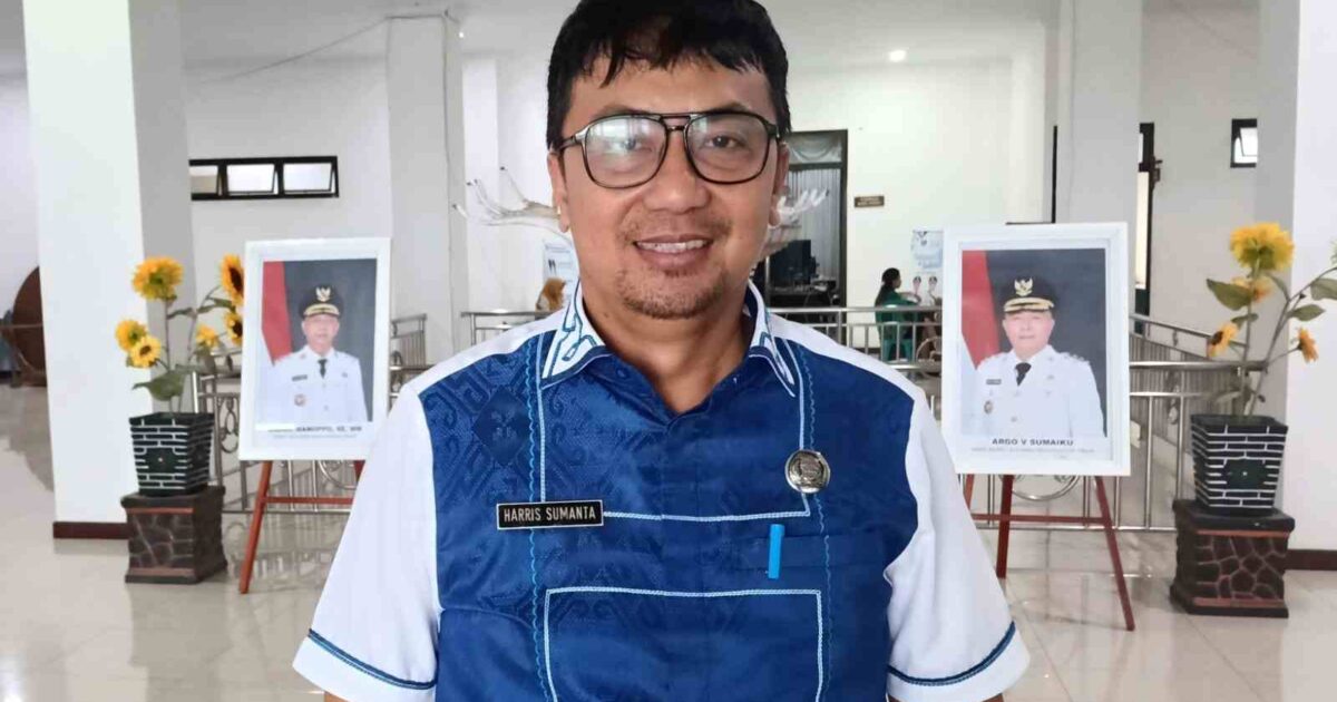 Kepala Dinas PUTR Boltim Harris Pratama Sumanta menjelaskan penyebab air keruh di Buyat