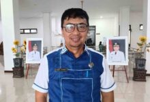 Kepala Dinas PUTR Boltim Harris Pratama Sumanta menjelaskan penyebab air keruh di Buyat