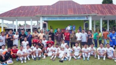 laga persahabatan Bolsel FC