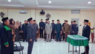 pelantikan Sekda Buol definitif