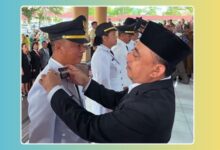 pelantikan pejabat Bolmong