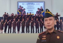 pelantikan pejabat Kejari tomohon