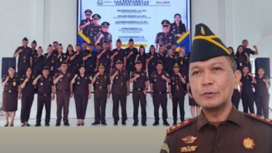 pelantikan pejabat Kejari tomohon