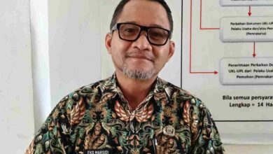 Kepala Dinas Pariwisata Boltim Eko Marsidi menjelaskan rencana retribusi Batu Buaya tahun 2026