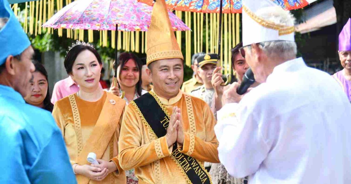 Wabup Argo Sumaiku menghadiri Pesta Adat Tulude Desa Jiko Belanga Tahun 2026
