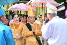 Wabup Argo Sumaiku menghadiri Pesta Adat Tulude Desa Jiko Belanga Tahun 2026