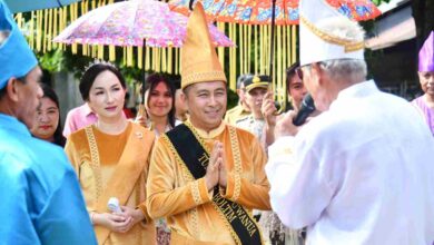 Wabup Argo Sumaiku menghadiri Pesta Adat Tulude Desa Jiko Belanga Tahun 2026