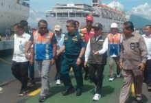 Kunjungan kerja anggota DPD RI di Pelabuhan Bitung