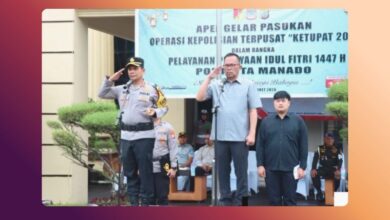 Operasi Ketupat Samrat 2026 Manado