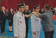 Pelantikan Pejabat Pemkot Manado