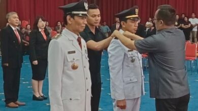 Pelantikan Pejabat Pemkot Manado