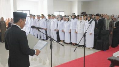 Pelantikan pejabat Pemkot Kotamobagu 2026