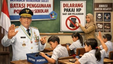 Pembatasan penggunaan ponsel di sekolah