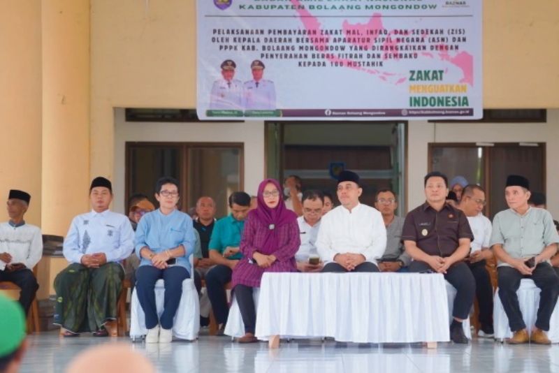 Pembayaran ZIS di Bolmong