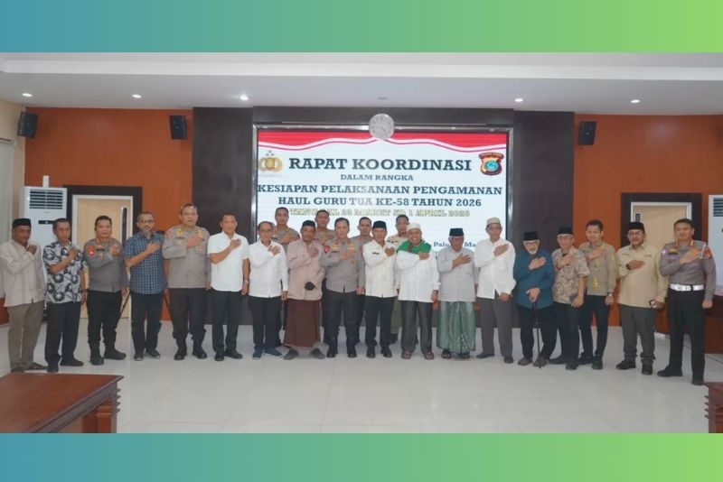 Pengamanan Haul Guru Tua ke-58