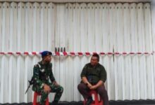 Penggeledahan toko emas Manado