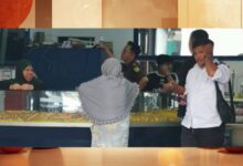 Penggeledahan toko emas Pasar Serasi Kotamobagu