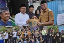 Bupati Boltim Oskar Manoppo membuka Festival Ramadhan dan Pasar senggol Kotabunan